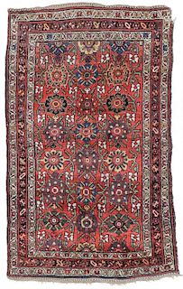 Antique West Persian Kurd Rug, Persia: 4'3'' x 7'9''