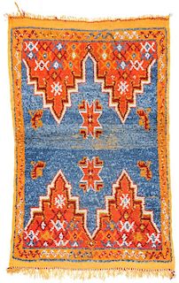 Semi-Antique Moroccan Rug, Morocco: 3'3'' x 5'2''