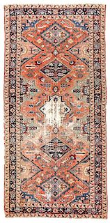 Antique West Persian Rug: 2'10'' x 5'10''