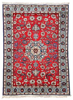 Semi-Antique Persian Style Rug, Russia: 4'11'' x 6'6''