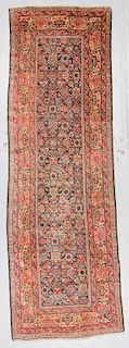 Antique West Persian Kurd Rug: 3'8'' x 11'4''