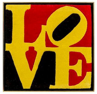 Robert Indiana, (American, born 1928), German Love, 2005 exclusive edition for galerie-f, 2005, ed. 789 of 999