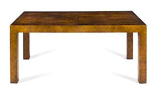 Edward Wormley (American, 1907-1995), Dunbar, c.1960, dining table, with two leaves