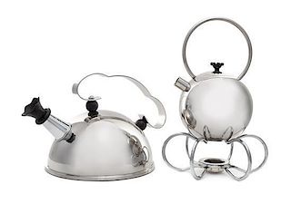 Matteo Thun (Italian, b.1952), W-rttembergische Metallwarenfabrik (WMF), Germany, a King teapot, with kettle