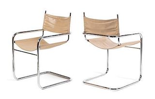 Mart Stam, (Dutch, 1899-1986), set of 6 dining chairs