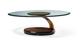 American, Henredon, SECOND HALF 20TH CENTURY, an Art Deco style low table