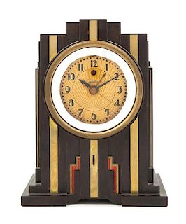 Attributed to Paul Frankl, Telechron, c.1930, Electrolarm clock, model no. 700