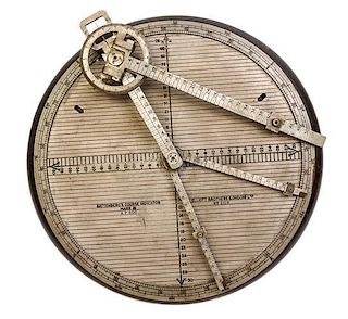 * A Battenberg's Maritime Course Indicator Mark III Diameter 13 inches.