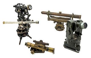 * A Group of Five Theodolites Length of longest scope 18 inches.