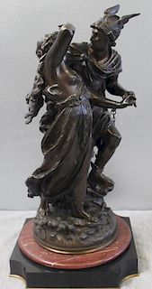 Jean Louis Gregoire Bronze Perseus & Andromeda