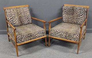 MIDCENTURY. Pair of Lounge Chairs Attributed To