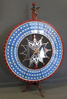 H.C.Evans, Chicago Color Gambling Wheel.