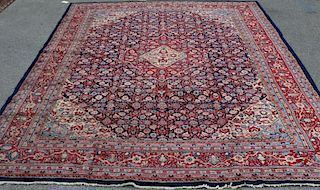 Large and Finely Woven Sarouk Style Carpet.