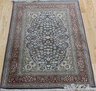 Vintage and Finely hand Woven Kashan  Style