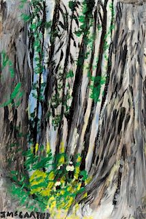 Justin McCarthy (1892-1977) Sequoia Trees