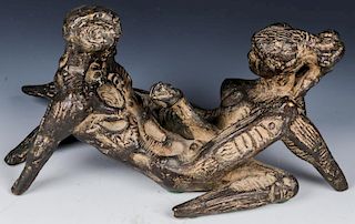 Marijan Kockovic (1923-1991) "Adam and Eve" Bronze