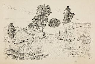 Childe Hassam (1859-1935) "Land of Nod"