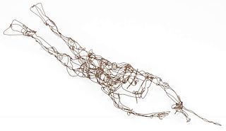 Thai Varick (1941-2001) Scuba Diver Wire Sculpture