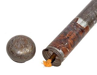 10. President McKinley Torch Cane-  Late 19th Century-A McKinley political torch used at campaign rallies with its’ orig