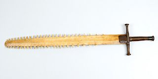 Sawfish sword