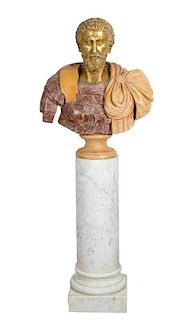 Bust of Emperor Marc Aurel (121-180)