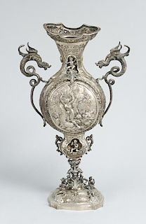 Extraordinary Silver Vase