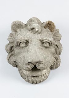 Stone Head of a Lion
