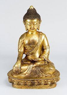 Tibet bronze Budda