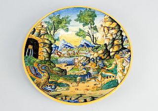 Urbino ceramic plate