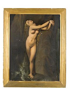 Jean Dominique Auguste Ingres (1780-1867)- atributed