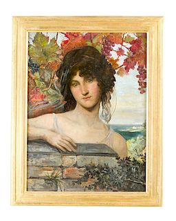 English Pre-Raphaelite Artist 19 Century