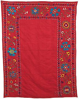 Uzbek "Portiere" Embroidery