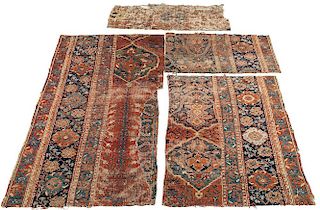 Four Classical Carpet Fragments