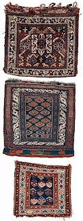 Complete Khamseh Bag and Two Northwest Persian Bagfaces