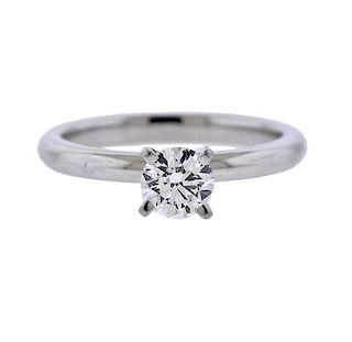 Platinum 0.67ct Diamond Engagement Ring