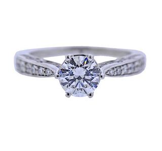 Peter Storm 18K Gold Diamond Engagement Ring Mounting