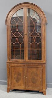 BAKER, Signed  Dome Top China Cabinet.