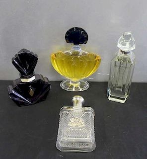 Vintage Advertising Perfume Bottle Lot .