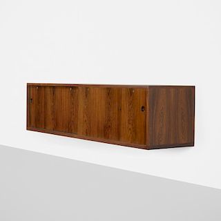 Hans J. Wegner, custom wall-mounted cabinet