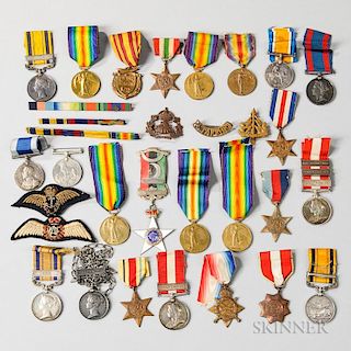 Group of Commonwealth Military Medals
