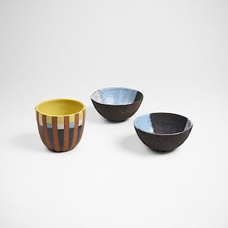 Bitossi, collection of three vessels