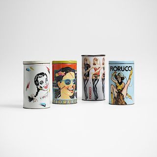 Fiorucci, canisters, set of four