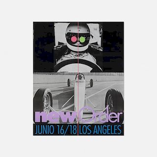 John Baldessari, New Order poster