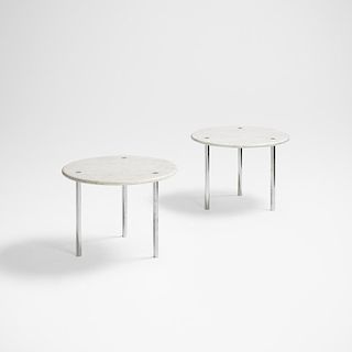 Erwine and Estelle Laverne, occasional tables, pair