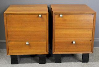 Pair of George Nelson by Herman Miller End Tables.
