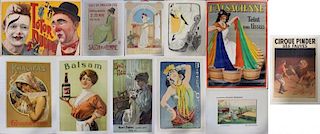 Lot of 11 Assorted Original Lithograph Posters.