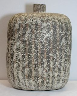 CONOVER, Claude. "Arcella" Large Stoneware Vase.