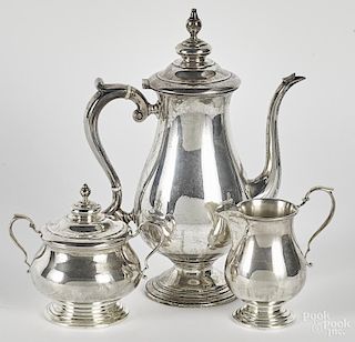 Reed and Barton sterling silver tea service