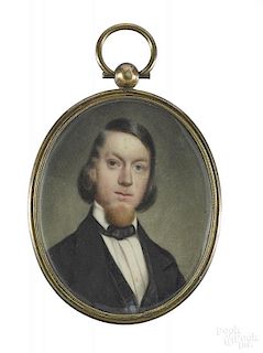 Miniature portrait of a gentleman