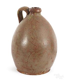 New England redware jug